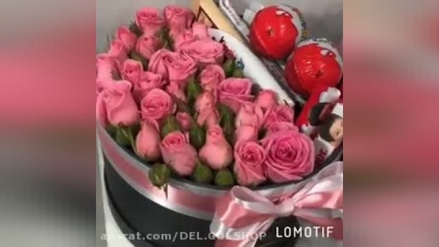 کادوی سورپرایز ولنتاین - گل رز و شکلات