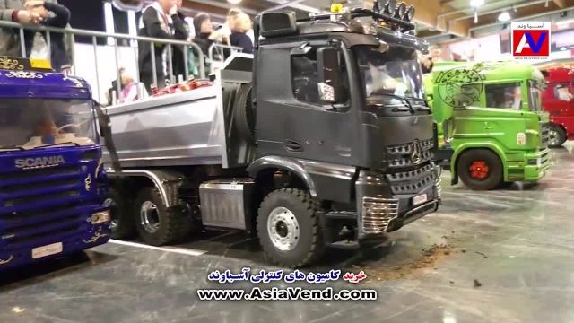 متنوع ترین مدل های ماشین کنترلی کامیون و ماکت های راهسازی آرسی در ایران