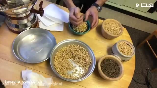کلیپ آموزش گذاشتن سبزه عید با گندم + روش سنتی 