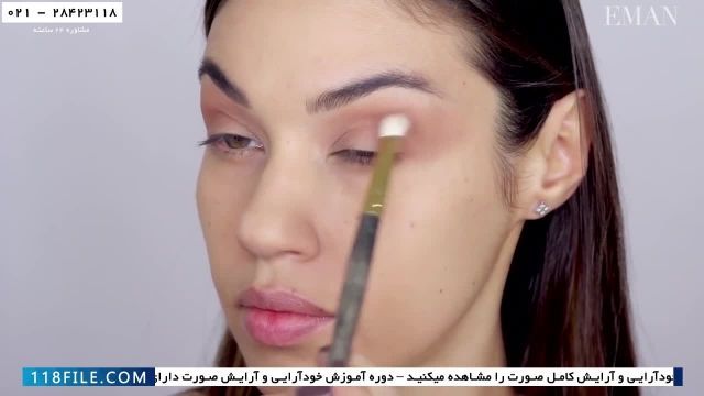 فیلم میکاپ صورت - آموزش آرایش کامل صورت -آرایش مشابه ریحانا با چشم خمار