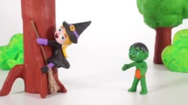 دانلود انیمیشن باحال خانواده خمیری این قسمت Little irl Prets To Be A Funnد Witch