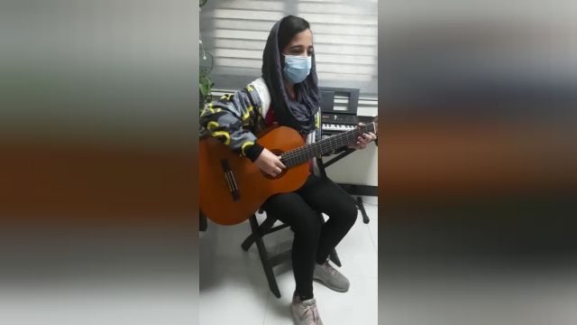 مجیدکلامی وارائه هنرجودرجلسه دوم آموزش