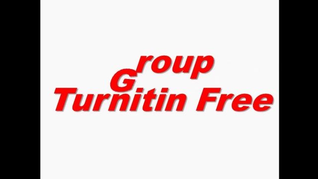 Group Turnitin Free