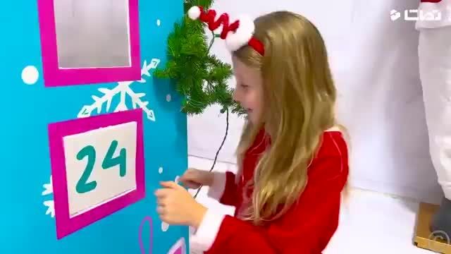 دانلود انیمیشن ناستیا و بابایی این قسمت : تقویم نزدیک شدن کریسمس