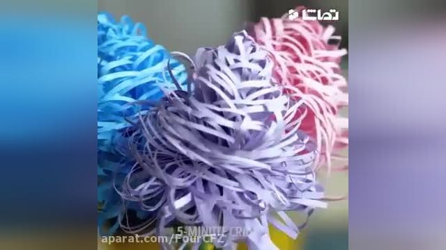 آموزش ساخت کاردستی گل کاغذی به روش های متنوع و زیبا