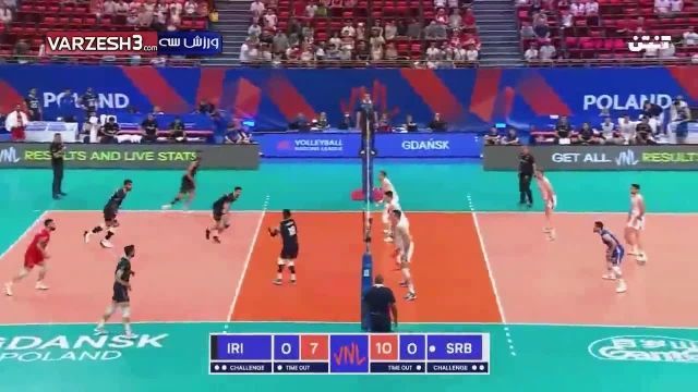  خلاصه والیبال ایران3 - صربستان 0 | لیگ ملت ها 