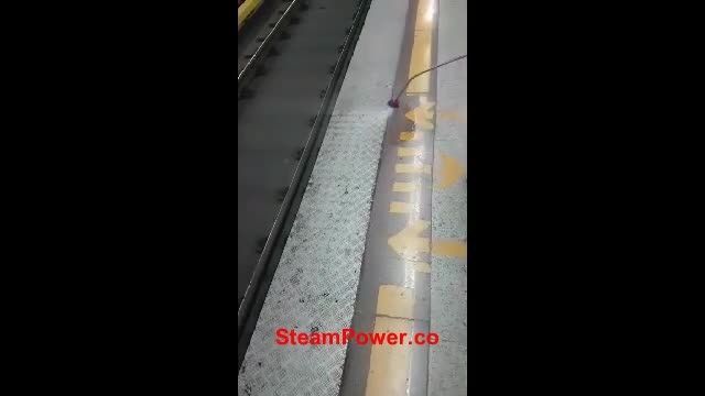 شست و شوی مترو تهران با دستگاه نانوبخارشوی استیم پاور