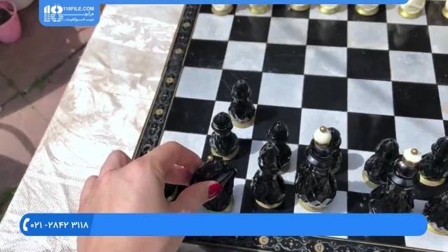 آموزش زبان روسی - آموزش اسم مهره های شطرنج به زبان روسی