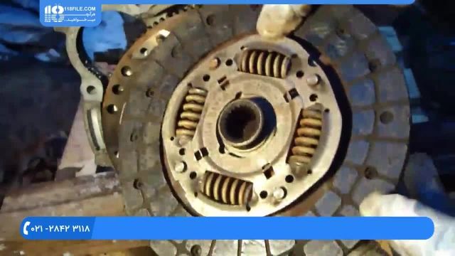 آموزش تعمیر موتور تویوتا - بازکردن میل لنگ موتور