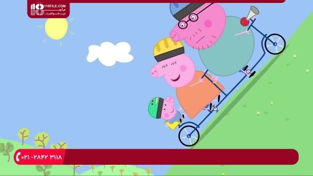 تقویت زبان انگلیسی کودکان با تماشا انیمیشن peppa pig 