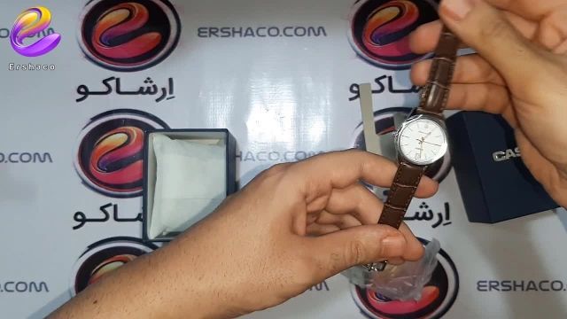 اِرشاکو - آنباکسینگ ساعت مچی عقربه ای زنانه کاسیو casio LTP-V005L-7B3UDF