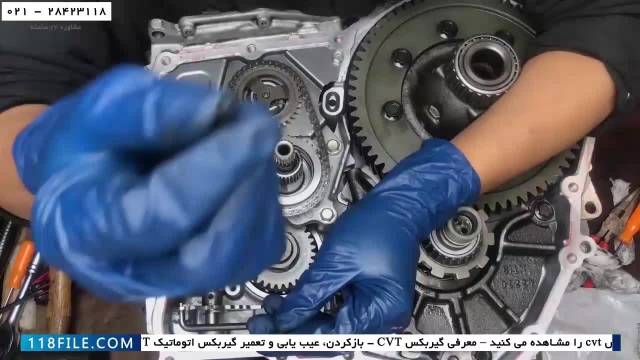 آموزش تعمیر گیربکس-آموزش تعمیر گیربکس CVT-(نیسان ورسا قسمت چهارم)