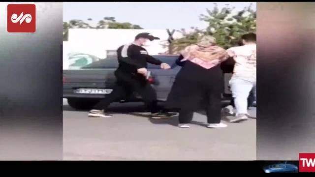 فیلم دستگیری زورگیران طلای خانم ها در شهریار کرج 