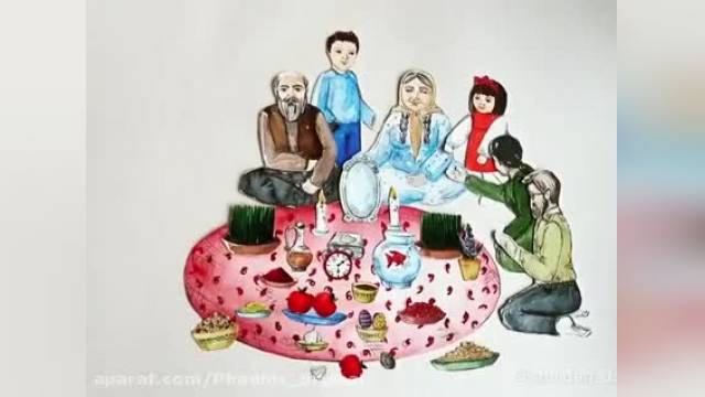 انیمیشن کارتونی نوروز - کلیپ تبریک عید