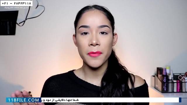 فیلم میکاپ صورت - آموزش آرایش کامل صورت -آموزش فر مژه زدن