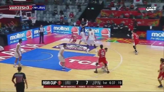 خلاصه بسکتبال ایران 88 - ژاپن 76 در رقابتهای قهرمانی آسیا 2022 اندونزی