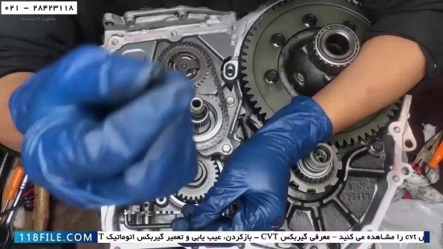 آموزش تعمیر گیربکس CVT-دوره رایگان آموزش مکانیک خودرو (نیسان ورسا قسمت چهارم)