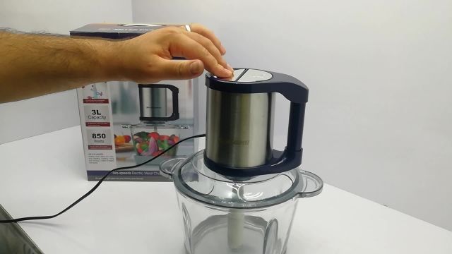عالی ترین مدل خرد کن  3لیتری 850وات  4تیغه فولادی  2سرعته