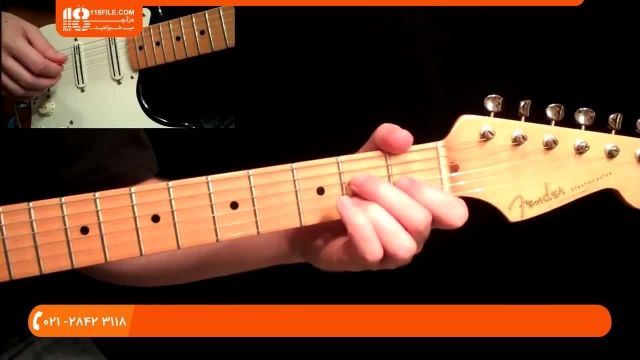 آموزش گیتار الکتریک - آموزش پایه ی آکوردهای هفتم 