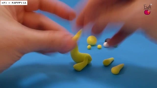 آموزش عروسک خمیری روی ماگ-عروسک سازی با خمیر - آموزش ساخت آهو