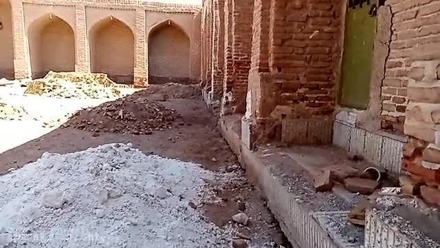 خراب کردن مسجد جامع چشام 