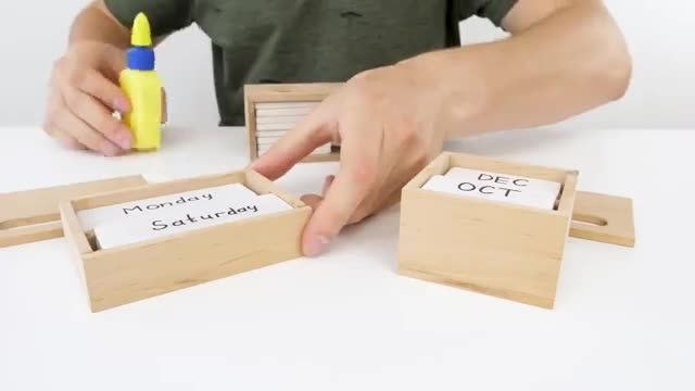 روشی ساده برای ساخت تقویم چوبی زیبا