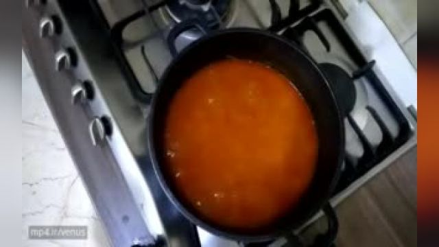 روش پخت ساده خوراک لوبیا چیتی با قلم‌گوساله