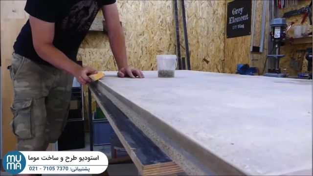 آموزش ساخت مبلمان بتنی و چوبی - دکوری های ساخته شده