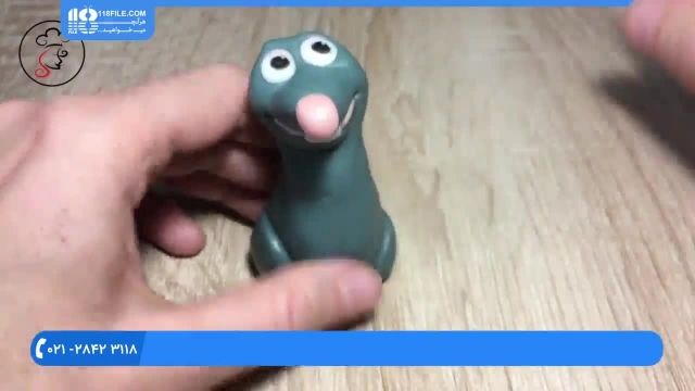 طرز ساخت عروسک شخصیت کارتونی موش سر آشپز 