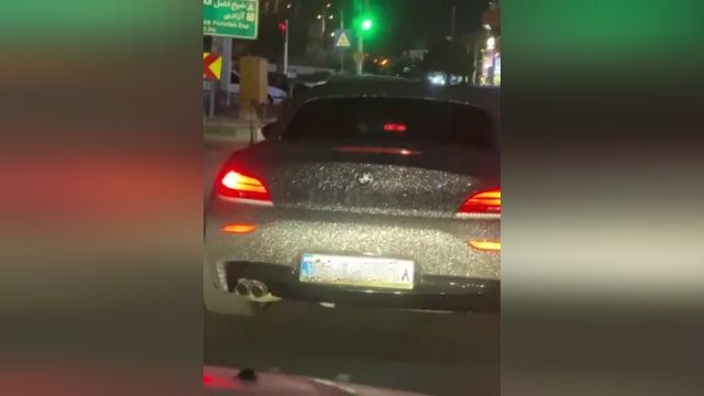 BMW منحصربفرد با ظاهری لوکس و درخشان در قلب تهران | ویدیو 