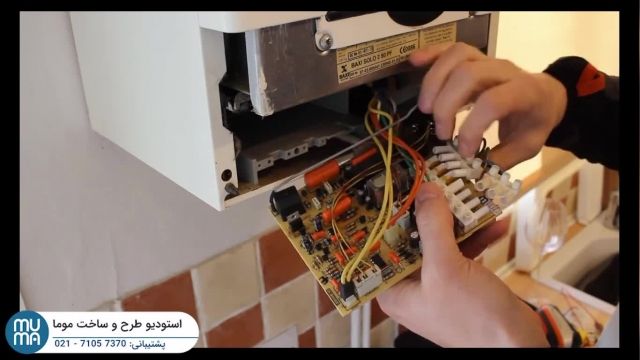 آموزش نصب پکیج چگالشی دو مبدله