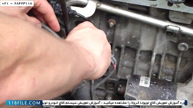آموزش تعمیر کلاچ تویوتا در ایران-سیستم کلاچ