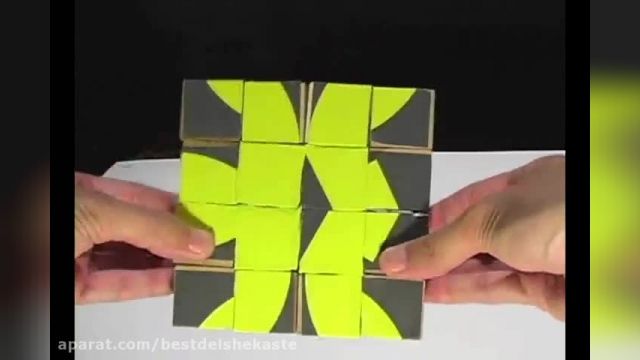 کاردستی جالب - یک مکعب متحرک شگفت انگیز درست کنید