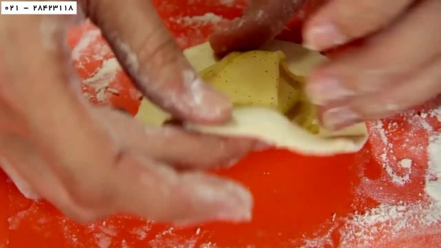 اشپزی مجازی-فیلم پخت غذاهای ساده - کیک سیب سرخ شده