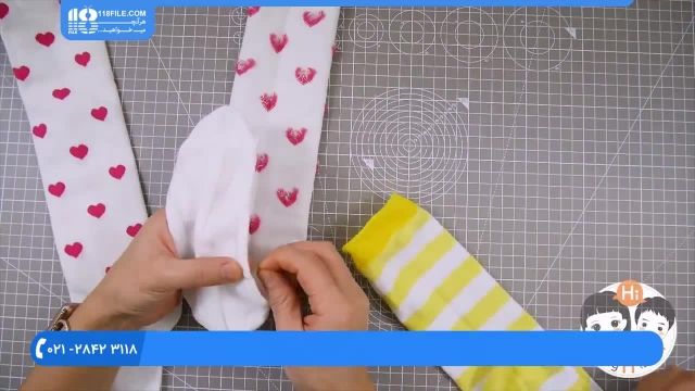 آموزش دوخت 10 مدل عروسک با جوراب 
