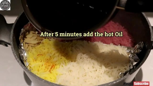 روش پخت حرفه ای یاقوت پلو غذای خوشمزه افغانی