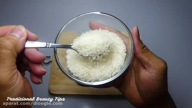  خواص شگفت انگیز آب برنج برای سفت شدن پوست و از بین بردن چین و چروک پوست