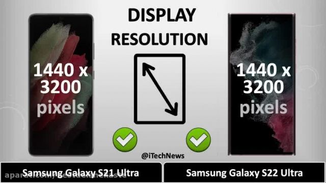 Samsung Galaxy S22 Ultra 5G در مقابل Samsung Galaxy S22 Ultra 5G