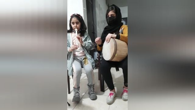 مجیدکلامی ودنرجو تنبک وفلوت