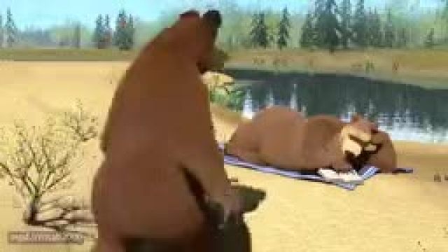 دانلود کارتون ماشا و میشا این قست بهار برای خرس