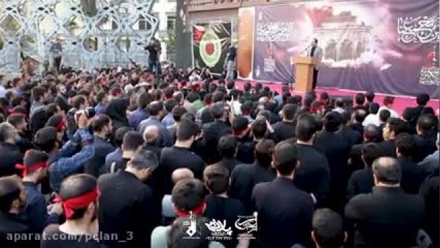 شعر خوانی حمیدرضا برقعی اربعین حسینی هیئت رزمندگان اسلام تهران