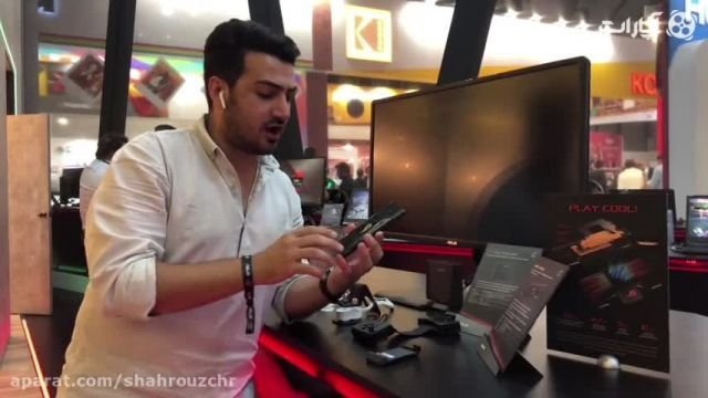 گزارشی از گوشی گیمینگ Asus ROG Phone در نمایشگاه IFA2018