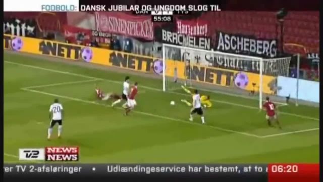 دانمارک 2-2 آلمان (دوستانه 2011)