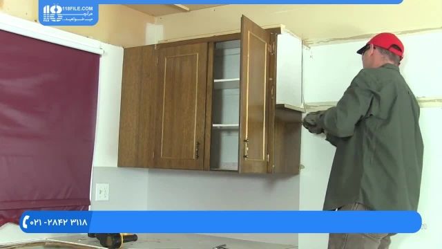 آموزش کابینت سازی - نحوه بازکردن کابینت آشپزخانه