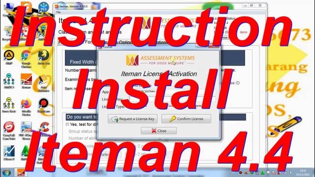 Instruction Install Iteman 4.4