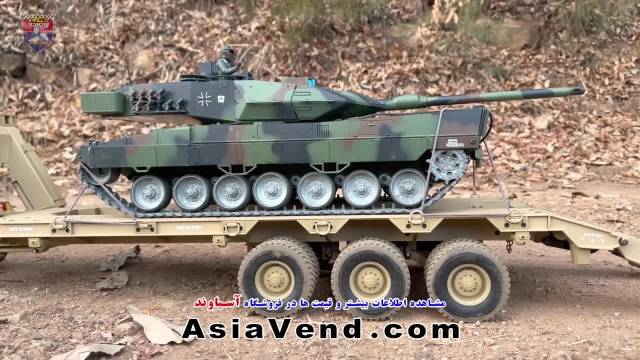 تانک کنترلی اسباب بازی و تریلی آرسی نظامی | فروشگاه هابی آسیاوند