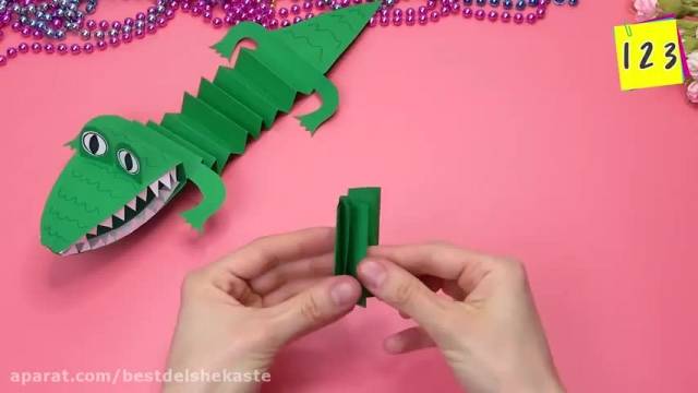اسباب بازی های کاغذی متحرک - کاردستی های کاغذی آسان