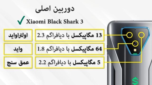 مقایسه نزدیک گوشی هوشمند Xiaomi Black Shark 3 با Xiaomi Black Shark 4