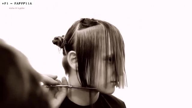 آموزش مدل موی کوپ بلند زنانه برای مو های لخت زنانه