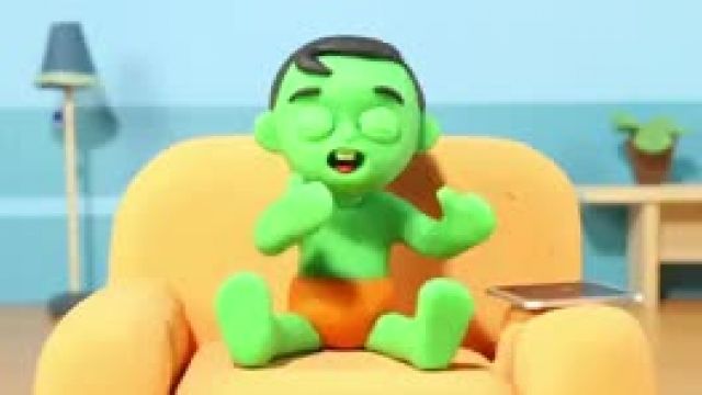 انیمیشن خانواده خمیری این قسمت Kids Doing A Magic Show 